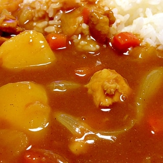 子ども大好き！はちみつチキンカレー